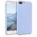 kwmobile TPU Silicone Case for Apple iPhone 7 Plus / 8 Plus - Soft Flexible Rubber Protective Cover - Light Blue