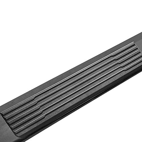 Estribos Laterales de Acero Inoxidable Negro IKON MOTORSPORTS miniatura 4