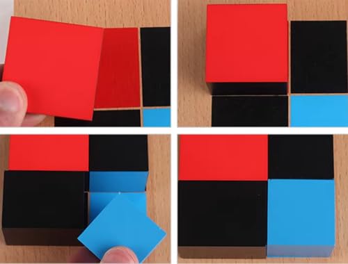 Mathématiques difficiles ? Cube arithmétique Montessori binomial pour enfant - 3