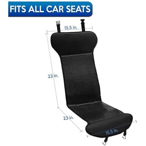 Zone Tech Seat Cover Cushion Premium Quality Classic Black Comfortable Seat Cushion #TOP2