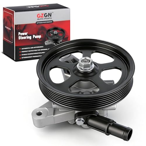 Power Steering Pump 21-5349 with Pulley Compatible with Honda Accord 2003-2007 Acura MDX 2003-2006 V6 3.0L 3.5L Power Assist Pump Replace# 56110-RCA-A01 96-5349