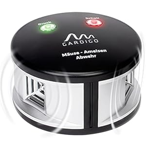 Gardigo Duo ultrasonic mouse defense against ants, against vermin, without toxic defense