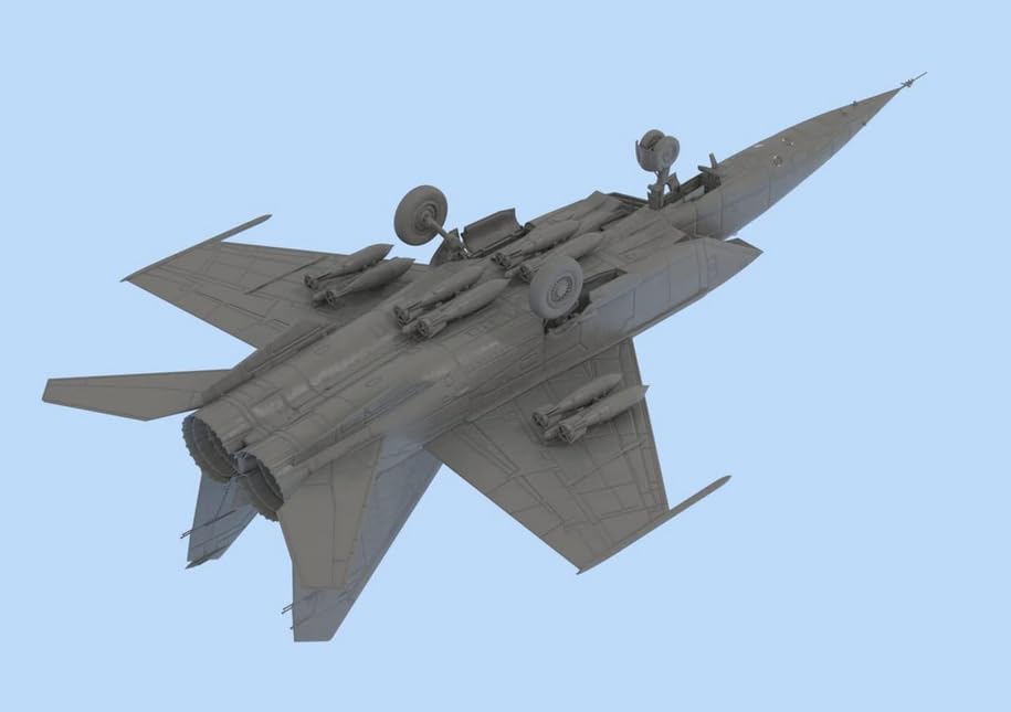 Amazon.com: ICM 1:48 - MiG-25 RB Soviet Reconnaissance Plane