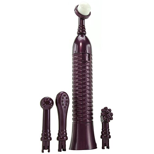 Eroscillator 2 Plus Massager Stimulator for Women Waterproof Personal Vibrator with Soft Touch Attachment Brown Combo Clinically Proven Design