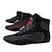 Zapatills de FOX-FIGHT para deportes de lucha, rings, fitness, color Negro, talla 42 EU