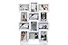 Produktbild ARPAN Mehrfach-Bilderrahmen, für 12 Fotos à 15 x 10 cm, Weiß
