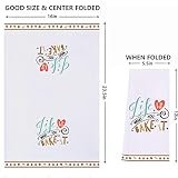 LXOMILL Funny Kitchen Towels - Baking Gifts for Women, Baker Gift, Cooking Towels
