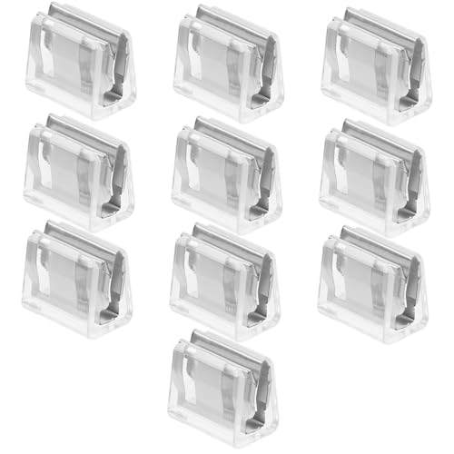 Hoement 10Piezas Cerraduras de Seguridad para Ventanas Correderas Pestillos de Ventana Bloqueadores de Seguridad con Llave Antirrobo y Limitadores para Puertas y Ventanas