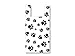 Sprinkles Gifts 50 PAW Paw Prints Bags + Gift Card Bag Dog Animal Pet Store Vendor Shopping Merchandise Plastic 25% Recycled T Sack Small 8x5x18"