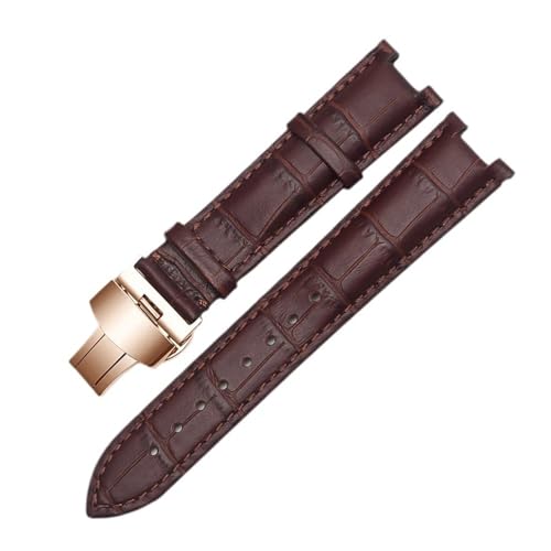 Bracelet cuir respirant et souple pour boîtiers GC1335 de taille 22x13mm