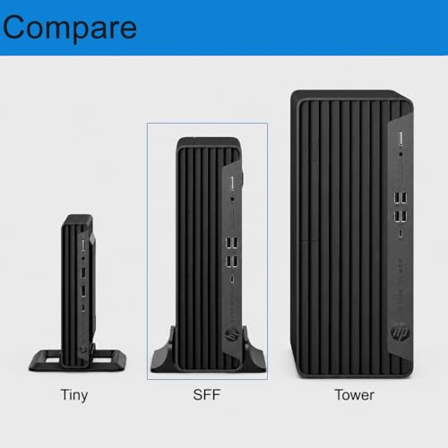 Image of HP Elite SFF 800 G9 Business Desktop PC (Intel 20-Core i7-14700 VPro (> i9-12900), 64GB DDR5 RAM, 2TB SSD, UHD Graphics 770), Small Form Factor for IT, Enterprise, 2x DisplayPort, Ethernet, Win 11 Pro