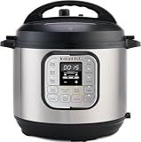 Instant Pot Duo 7-in-1 Mini Electric Pressure Cooker, Slow Rice Cooker, Steamer, Sauté, Yogurt Maker, Warmer & Sterilizer, Includes Free App with over 1900 Recipes, Stainless Steel, 3 Quart