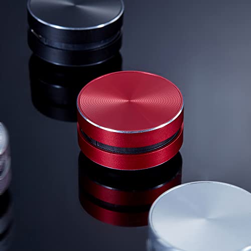 Image of iKF Wirelessly BT Mini Speaker Bone Conduction Portable Wireless 3 Watts Speaker Stereo Bass Sound Creative Portable Speaker Mini Size Music Player Built-in Mic Sound Box,Red
