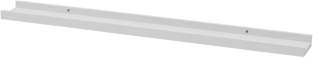 DURAline Photo Wall Shelf-White, Wood