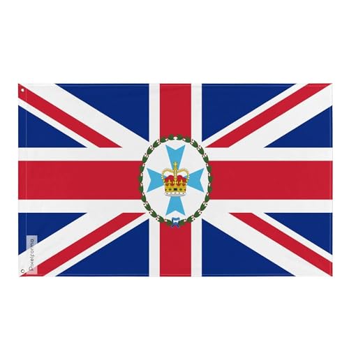 Drapeau du Gouverneur du Queensland Pixelforma anti-déchirure à 2 œillets