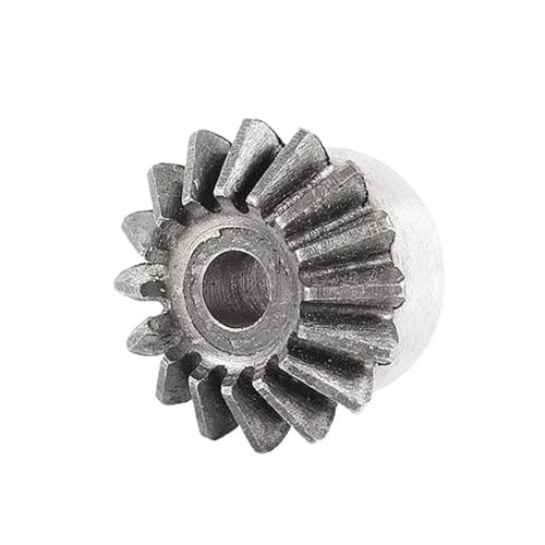 Bevel Gear Pinion Hardware Mechanical 15:30 20:40 25:50 Teeth 1:2 Transmission Ratio 1 Module 1M 90 Degree Steel Tapered Wheel Pinion Pilot Bore Bevel Gear(1Pair 15x30 Teeth)