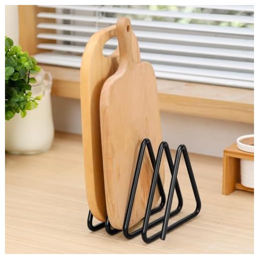Cutting Board Organizer Holder Stand