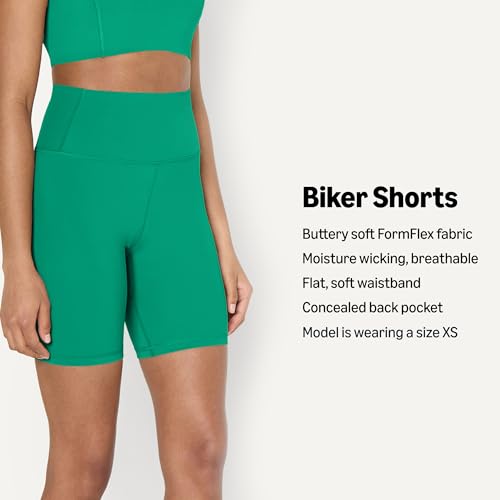 Image of Amazon Essentials Women's Active FormFlex Buttery Soft High Waist Biker Shorts