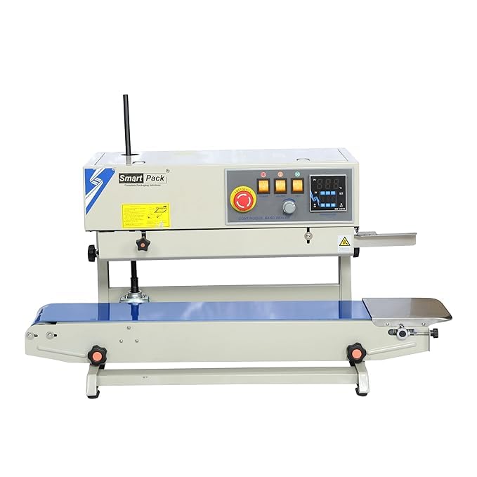 Machine for Vertical Packaging of LD, Laminated and PP Pouch Sealing | Packing Machine | 100g to 3 kg Material Packing (Depend on Volume) | Semi-Automatic and Metal Steel-image-40