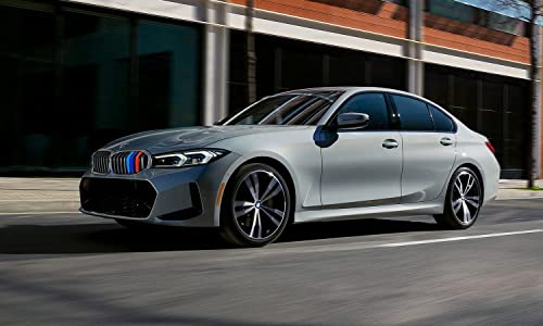 Topgril M-Colored Stripe Grille Insert Trims M Sport Grille Insert Trim Strips For 2023-On Bmw G20 G21 3 Series 330I 330E Sedan Xdrive #TOP1