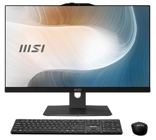 msi Modern AM242TP 1M-839US �I�[���C������ 23.8�C���` �^�b�`�X�N���[�� �f�X�N�g�b�v�R���s���[�^�[ Intel Core i7 150U 1TB HDD + 1TB SSD 16GB W11 Home �u���b�N