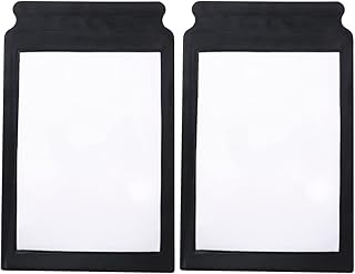 Beavorty 2pcs A4 Full Page Magnifying Glass Handheld Reading Magnifier Portable Reading Aid Lens for Reading Books & Newspapers & Low Aids