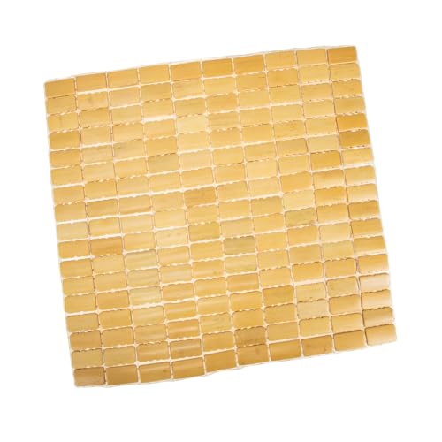 Happyyami Door Mat Slip Foot Mat for Bathroom Sauna Natural Woven Design Excellent Non Skid Performance for Safe Use Indoor Outdoor Spaces