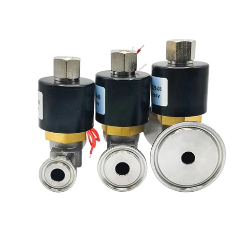 Électrovanne inox DN8 haute précision à collier de serrage CF50,4 mm 220VAC - 6