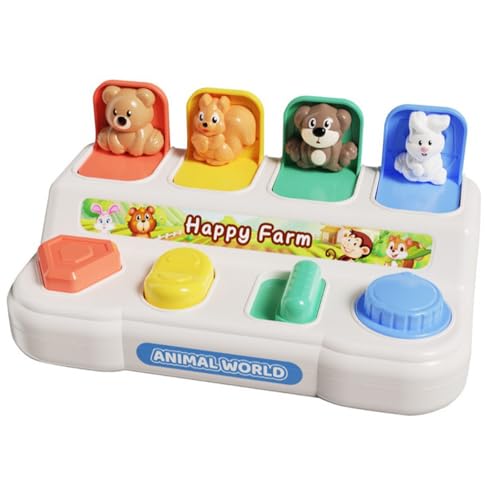 Falafoty Juguete Pop Up Montessori para Bebé de 6...