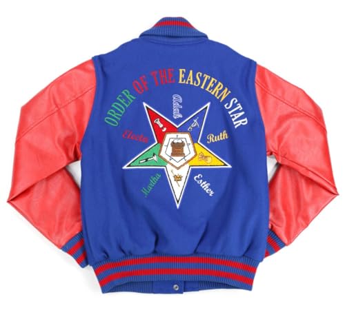 Order of The Eastern Star M4 Wool Jacket Royal Blue2