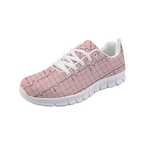 Chaussures infirmière heartbeat antidérapantes pour running et jogging léger