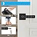 KENRONE Fingerprint Door Handle Lock,Keyless Entry Door Lock with Handle Keypad,3 Unlocking Methods Smart Lock for House Doors,Bedroom,Office,Apartment