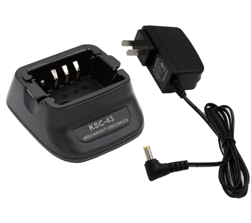 Chargeur KNB-45l pour Kenwood NX-1200 NX-1300, station de recharge rapide Li-ion Ni-MH