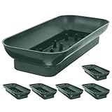 Manualidades duraderas y reutilizables: hecho de materiales plásticos, este estabilizador de arreglos sirve como un contenedor de manualidades , adecuado para uso repetido sin perder forma ni calidad, lo que reduce las preocupaciones sobre los costos del evento, contenedores para arreglos , soportes de arreglos de plástico