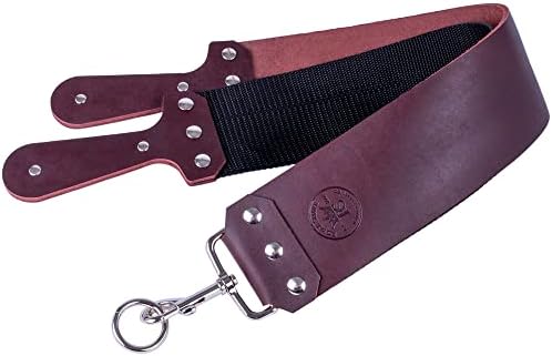 RoyalShave 3" Red Latigo Leather Straight Razor Strop