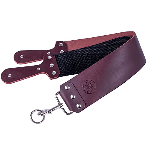 RoyalShave 3" Red Latigo Leather Straight Razor Strop