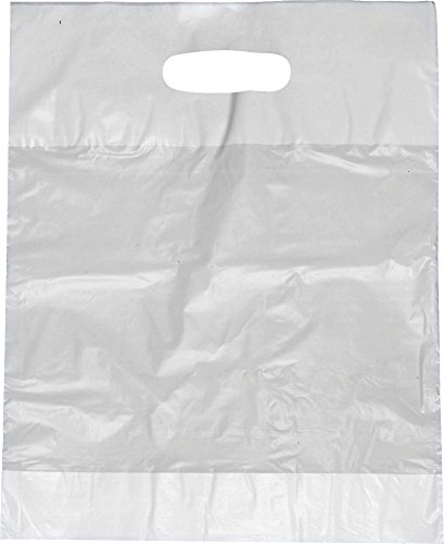 Preisvergleich Produktbild Papstar Tragetaschen / 12358 38x30x4cm weiß LDPE Inh.100