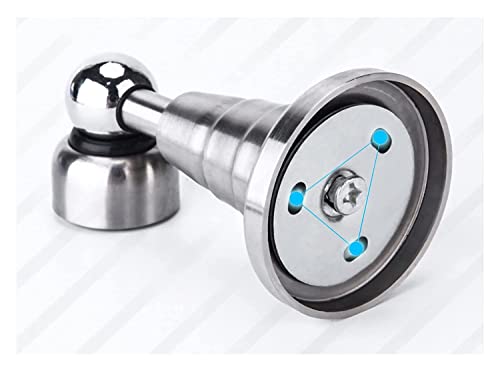 Butée de porte loquet magnétique en acier inoxydable mural et sol
