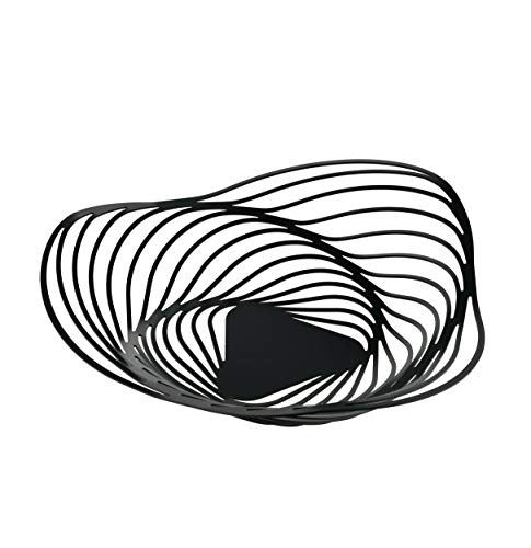 Alessi Aco01 B Trinity Centrepiece In Steel Coloured With Epoxy Resin, Black. #TOP6