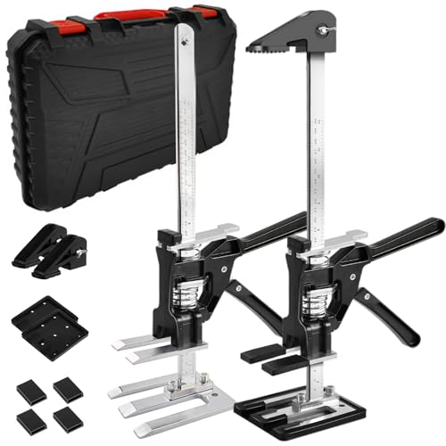 Labor Saving Arm Jack 2 Pack, Heavy Duty Furniture Lifter, Effortless Lift for Bed Door Windows Cabinet Wash Machine Positioning and Installation, Load-Bearing 400 lbs and 9.8 inches
