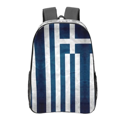 Sac à dos transparent motif Grèce grand volume et structure légère