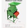 Commercial Peeling Machine, 3000W Peanut Peeling Processor Machine, Automatic Groundnut Thresher Small Peanut Shelling Machine