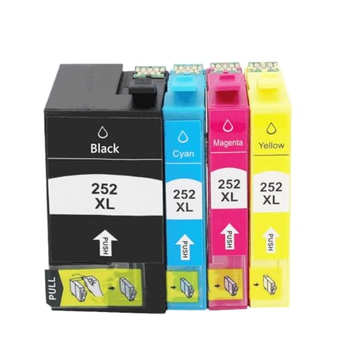 Cartouche d'encre haute netteté pour imprimante WorkForce WF-3640 WF-7720 et Expression
