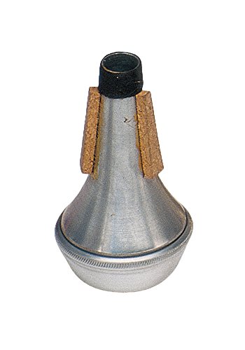 Sordina Trompeta, pequeña de aluminio.Tipo recto