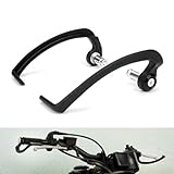 ABS-Kunststoff-Motorrad-Brems-Handschutz-Lenker-Schutzbügel zur Erhöhung der Sicherheit und Aufrechterhaltung der Hebelposition für verschiedene Motorradmodelle (schwarz)