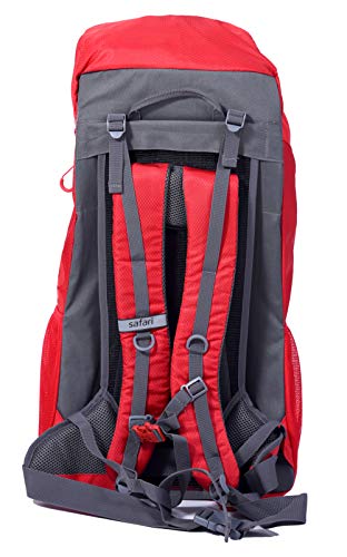 Image of Safari 50 Ltrs Red Casual /Travel Large Rucksack (ZORB50L24RBRED)