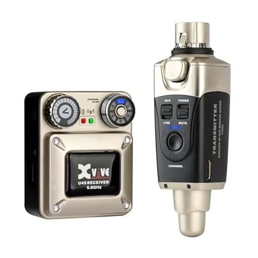 XVIVE U45-5.8 GHZ Sistema de monitor inalámbrico en el oído | Ya disponible en tu tienda friki favorita! En mundofriki.es!