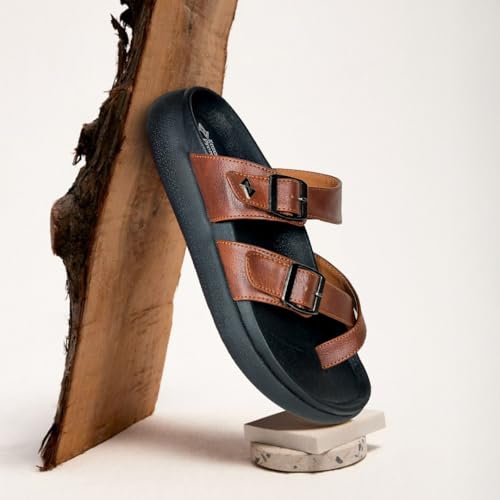 Image of KazarMax Premium ContourX Men's | Anatomical Comfort Sandals | Cushioned Footbed Sandal