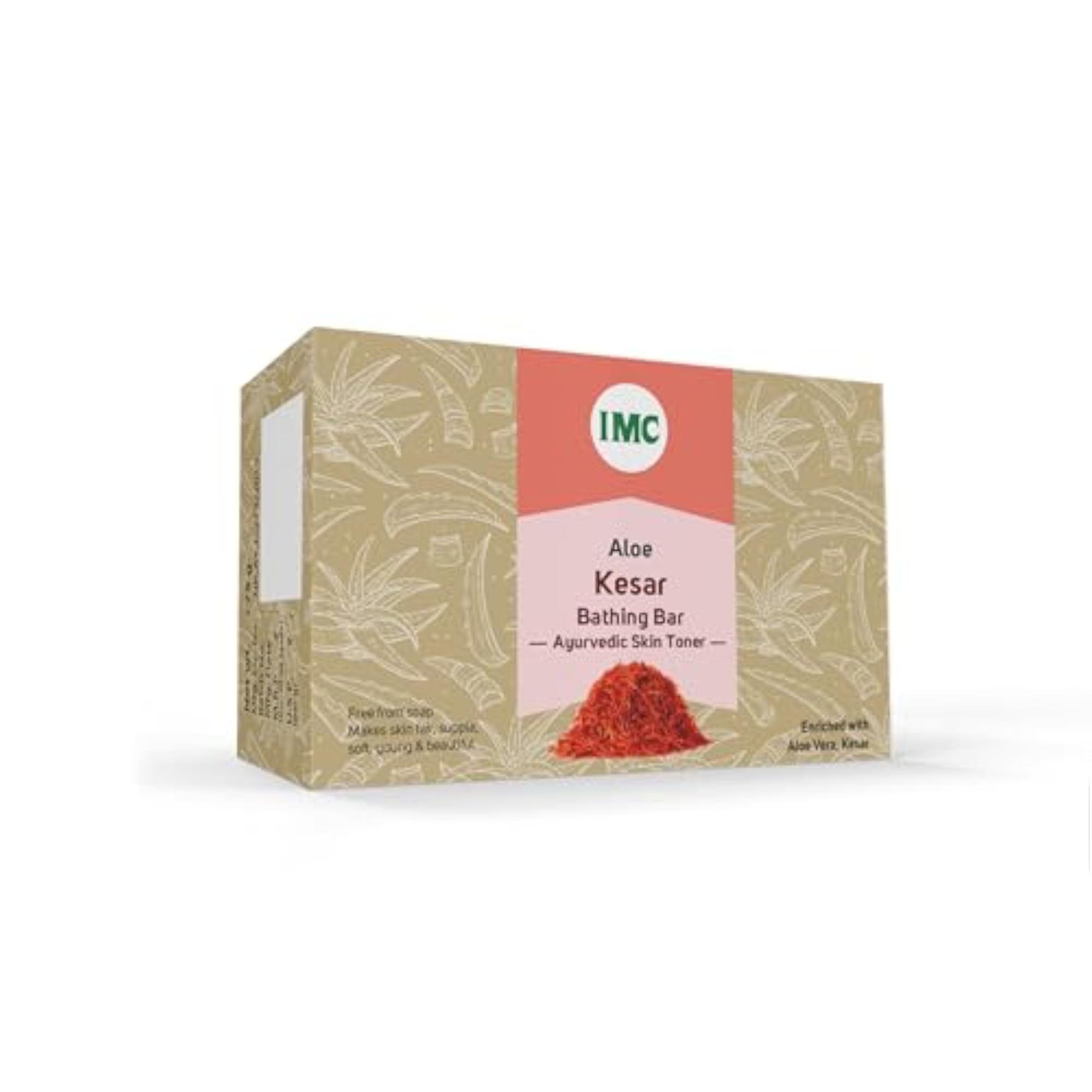 Aloe Kesar Bathing Bar Ayurvedic Skin Toner, 75g