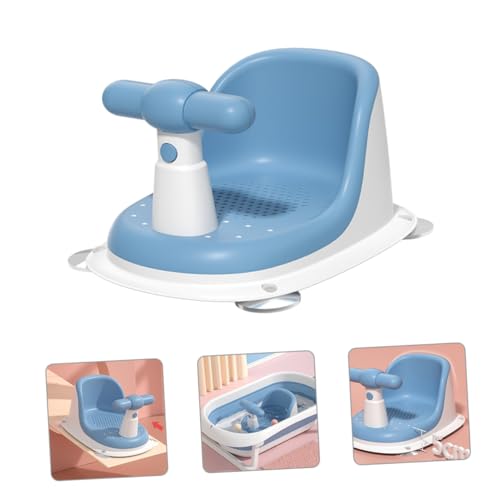 Siège de bain bébé pour nourrisson sécurisé avec dossier confortable